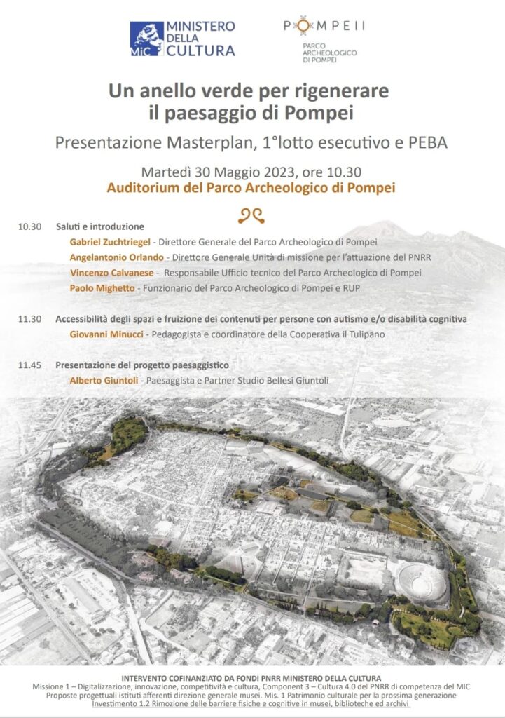 Masterplan Parco Archeologico di Pompei