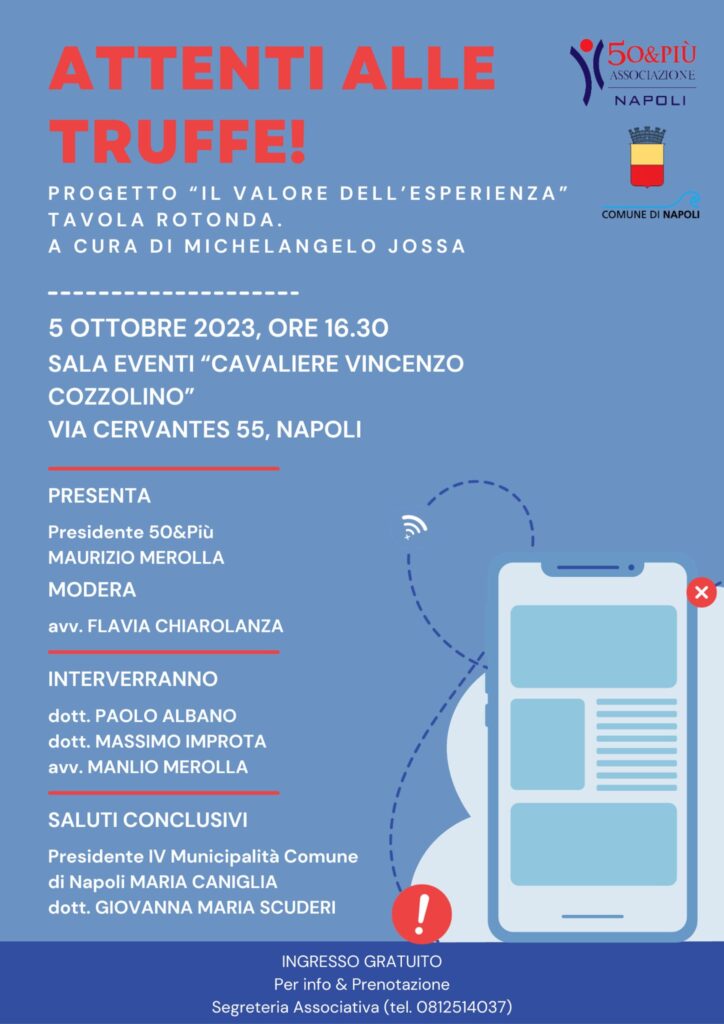 Attenti alle truffe! La tavola rotonda