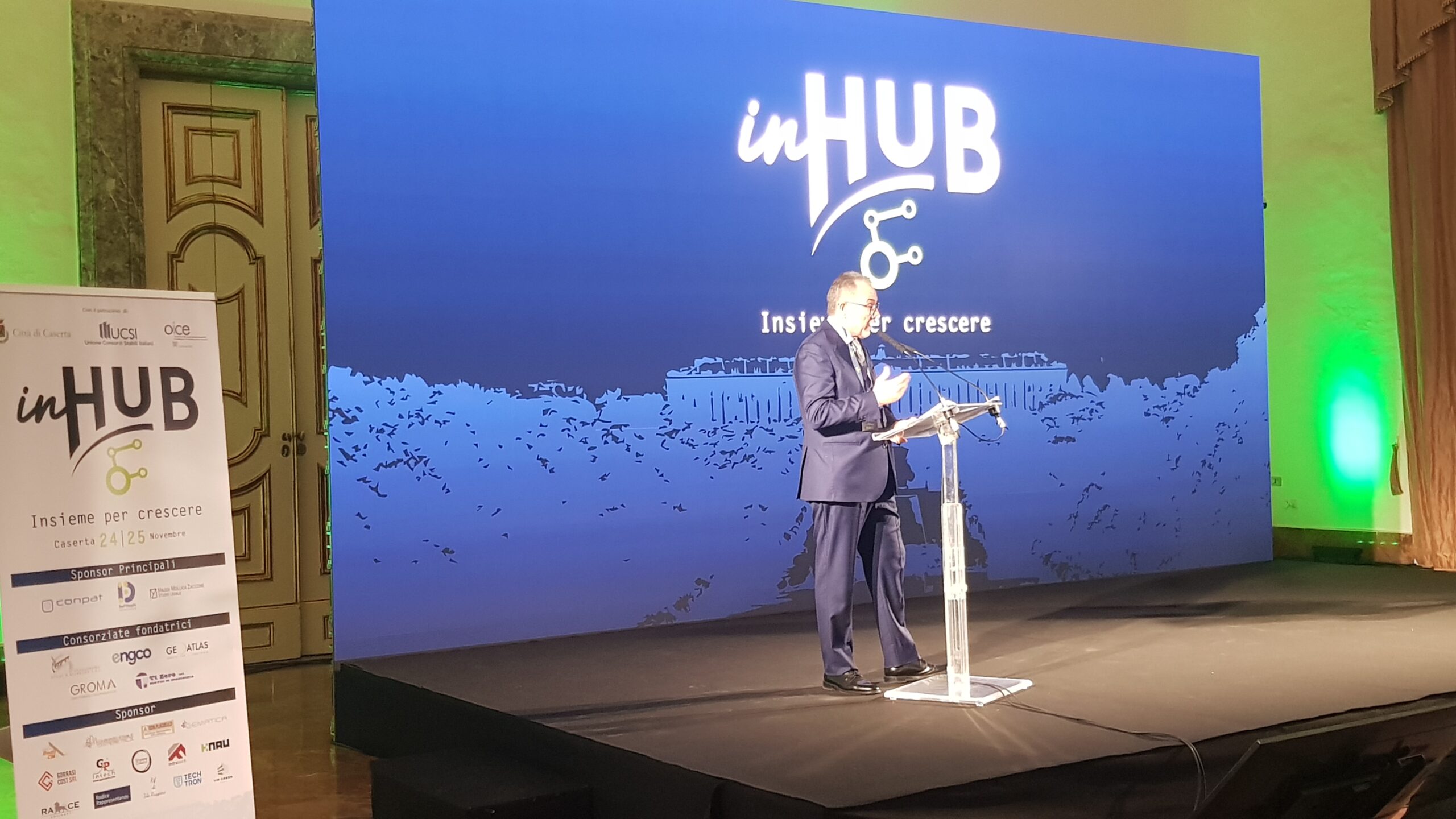 HUB Engineering alla Reggia, due domande al presidente Facchini Gente