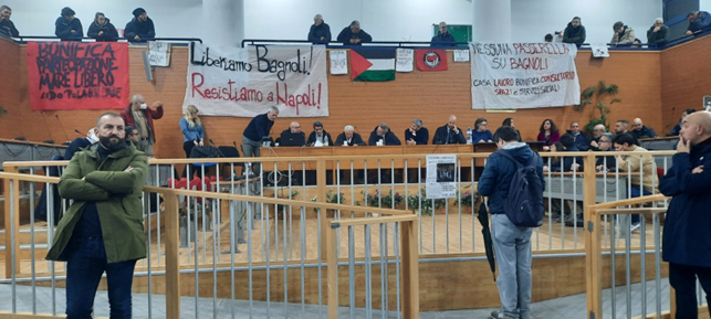 Assemblea pubblica a Bagnoli 1. Il sindaco alla Municipalità, risposte non pervenute!