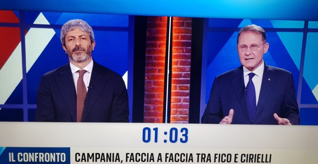Fico e Cirielli, il confronto televisivo