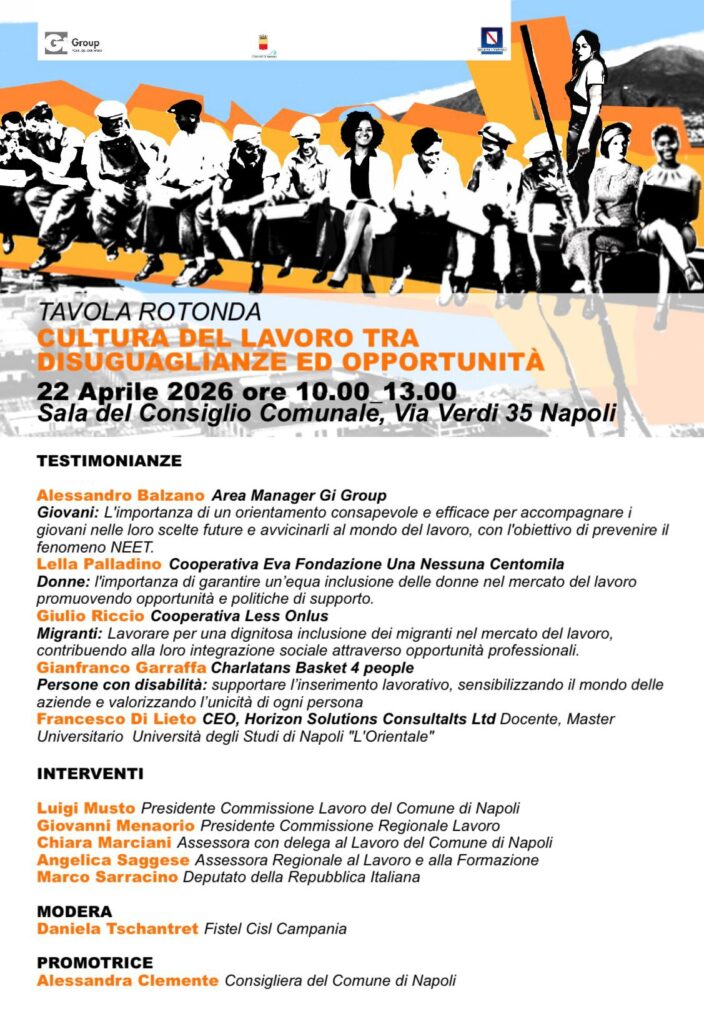 Cultura del lavoro tra disuguaglianze ed opportunità