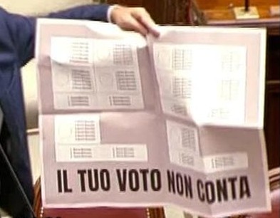 Liste bloccate, premio abnorme e potere concentrato