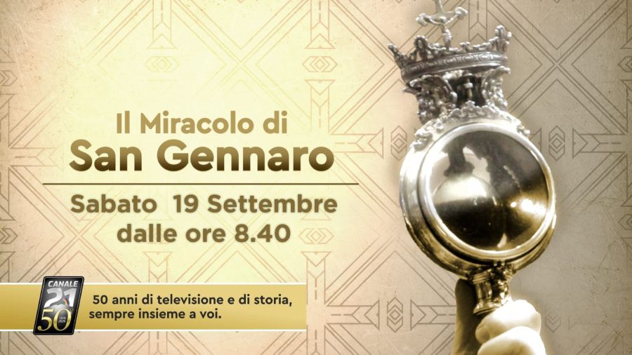 Il Miracolo di San Gennaro in diretta Tv